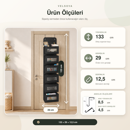 Askılı Kapı Arkası Düzenleyici